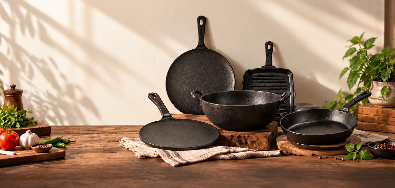 LACASTO — premium cast iron cookware