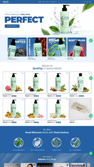 NKECH — website design